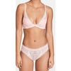 Natori Women Feathers Lace Plunge T-Shirt Bra(Pink Icing)