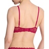 Natori Women Feathers Lace Plunge T-Shirt Bra(Primrose Lace/Buff)