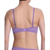 Natori Women Feathers Lace Plunge T-Shirt Bra(Violet Blue)