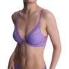 Natori Women Feathers Lace Plunge T-Shirt Bra(Violet Blue)