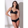 Natori Women’s Bliss Cotton Girl Brief Panty(Black)