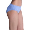 Natori Women’s Bliss Cotton Girl Brief Panty(Blue Iris)