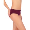 Natori Women’s Bliss Cotton Girl Brief Panty(Cabernet)