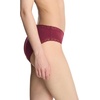Natori Women’s Bliss Cotton Girl Brief Panty(Dk Cherry)