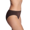Natori Women’s Bliss Cotton Girl Brief Panty(French Roast)
