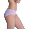 Natori Women’s Bliss Cotton Girl Brief Panty(Lilac Dream)