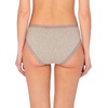 Natori Women’s Bliss Cotton Girl Brief Panty(Lt Grey Heather)