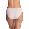 Natori Women’s Bliss Cotton Girl Brief Panty(Seashell)