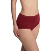 Natori Women’s Bliss Full Brief(Dk Red)