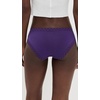 Natori Women’s Bliss Girl Brief 3-Pack(Vivid Grape/Flint/Cafe)