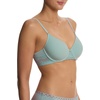 Natori Women’s Bliss Perfection Seamless T-Shirt Bra(Blue Meadow)