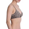 Natori Women’s Bliss Perfection Seamless T-Shirt Bra(Chrome Python Print)