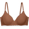 Natori Women’s Bliss Perfection Seamless T-Shirt Bra(Cinnamon)
