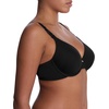 Natori Women’s Body Double with Lace Full Fit Contour(Black)