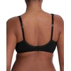 Natori Women’s Body Double with Lace Full Fit Contour(Black Black)