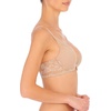 Natori Women’s Feathers Luxe Plunge T-Shirt Underwire Bra 721255(Café)