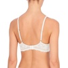 Natori Women’s Feathers Luxe Plunge T-Shirt Underwire Bra 721255(White Dove)