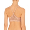 Natori Women’s Lush Front Close Contour Underwire Bra(Rose Beige/Warm White)