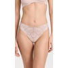 Natori Women’s Natori Women’s Lush Thong(Rose Beige/Warm White)