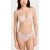 Natori Women’s Natori Women’s Lush Thong(Rose Beige/Warm White)