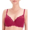 Natori Women’s Plus-Size Chic Comfort Full Figure Sweetheart Contour Underwire(Black/Charcoal)