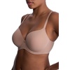 Natori Women’s Plus-Size Chic Comfort Full Figure Sweetheart Contour Underwire(Buff)