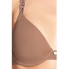 Natori Women’s Pure Luxe Custom Coverage Contour Uw(Brown)