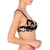 Natori Women’s Pure Luxe Custom Coverage Contour Uw(Damask Pink Kyoto Print)