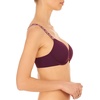 Natori Women’s Pure Luxe Custom Coverage Contour Uw(Deep Plum/Carnation)