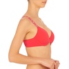 Natori Women’s Pure Luxe Custom Coverage Contour Uw(Hibiscus/Blossom)