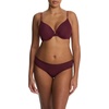 Natori Women’s Pure Luxe Custom Coverage Contour Uw(Royal Fig/Red Stone)