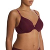 Natori Women’s Pure Luxe Custom Coverage Contour Uw(Royal Fig/Red Stone)