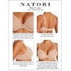Natori Women’s Pure Luxe Custom Coverage Contour Uw(Vapor/Misty Blue)