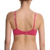 Natori Women’s Pure Luxe Custom Coverage Contour Uw(Vintage Cherry/Peach Blush)
