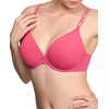 Natori Women’s Pure Luxe Custom Coverage Contour Uw(Vintage Cherry/Peach Blush)