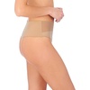 Natori Women’s Side Effect High Rise Thong(Café)