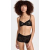 Natori Women’s Women’s Heavenly Lace Boyshort(Black)