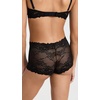Natori Women’s Women’s Heavenly Lace Boyshort(Black)