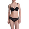 Natori womens Natori Women’s Feathers Hipster Panty(Black)