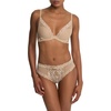 Natori womens Natori Women’s Feathers Hipster Panty(Cafe)