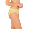 Natori womens Natori Women’s Feathers Hipster Panty(Lemon Lime)