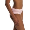 Natori womens Natori Women’s Feathers Hipster Panty(Pink Sky)