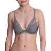 Natori Women Feathers Lace Plunge T-Shirt Bra(Nickel)