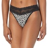Natori Women’s Bliss Cotton Girl Brief Panty 3-Pack(Wild Savannah Print)