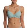 Natori Women’s Bliss Perfection Seamless T-Shirt Bra(Blue Meadow)