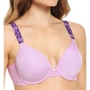 Natori Women’s Body Double with Lace Full Fit Contour(Thistle/Morning Glory)