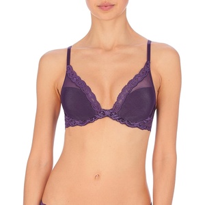 Natori Women Feathers Lace Plunge T-Shirt Bra(Allium)