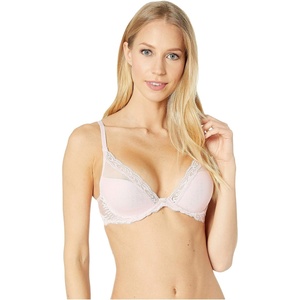Natori Women Feathers Lace Plunge T-Shirt Bra(Dusty Pink)