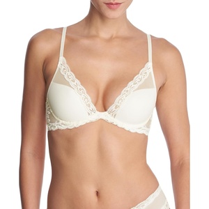 Natori Women Feathers Lace Plunge T-Shirt Bra(Ivory)