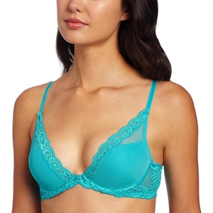 Natori Women Feathers Lace Plunge T-Shirt Bra(Sea Mist)